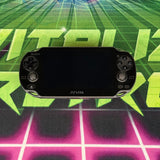 OLED PS VITA | Black | MODDED w/ 128gb SD Card