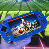 OLED PS VITA | Blue | MODDED w/ 256gb SD Card