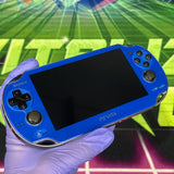 OLED PS VITA | Blue | MODDED w/ 256gb SD Card