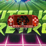 PSP 2000 | CLEAR RED  | MODDED w/128gb SD Card