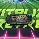 PSP 2000 | CLEAR BLACK  | MODDED w/128gb SD Card