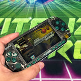 PSP 2000 | CLEAR BLACK  | MODDED w/128gb SD Card