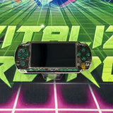 PSP 2000 | CLEAR BLACK  | MODDED w/128gb SD Card