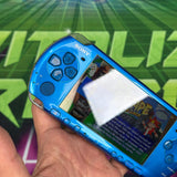 PSP 3000 | Blue | MODDED w/128gb SD Card