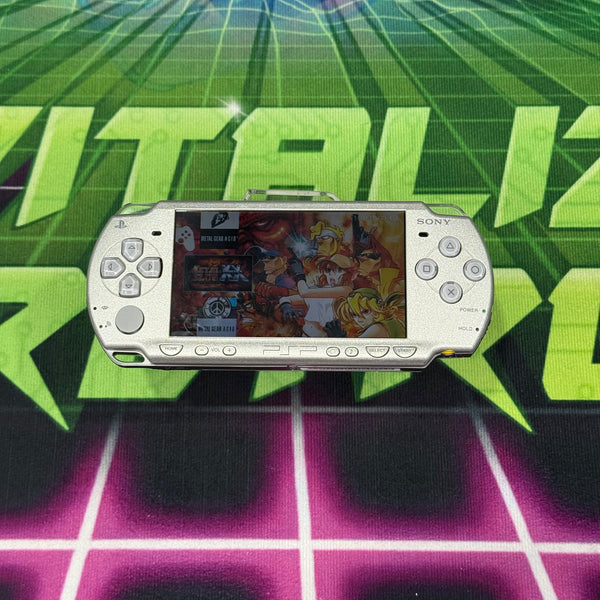 PSP 2000 | Silver | MODDED w/128gb SD Card