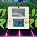 3DS! | White Stars | MODDED w/ 128gb SD card