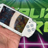 PSP 2000 | Silver | MODDED w/128gb SD Card