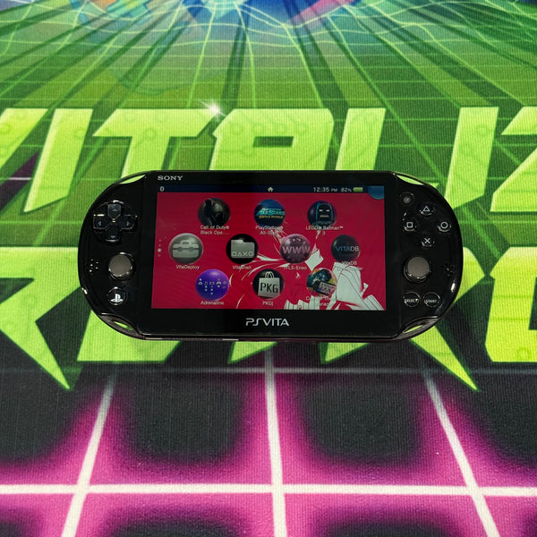 2k PS VITA | Black | MODDED w/ 128gb SD Card