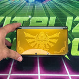 3DS XL! | RARE Hyrule Edition | MODDED w/ 128gb SD card