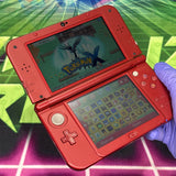 3DS XL! | Red | MODDED w/ 128gb SD card