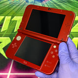 3DS XL! | Red | MODDED w/ 128gb SD card