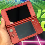 3DS XL! | Red | MODDED w/ 128gb SD card
