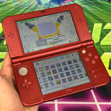 3DS XL! | Red | MODDED w/ 128gb SD card