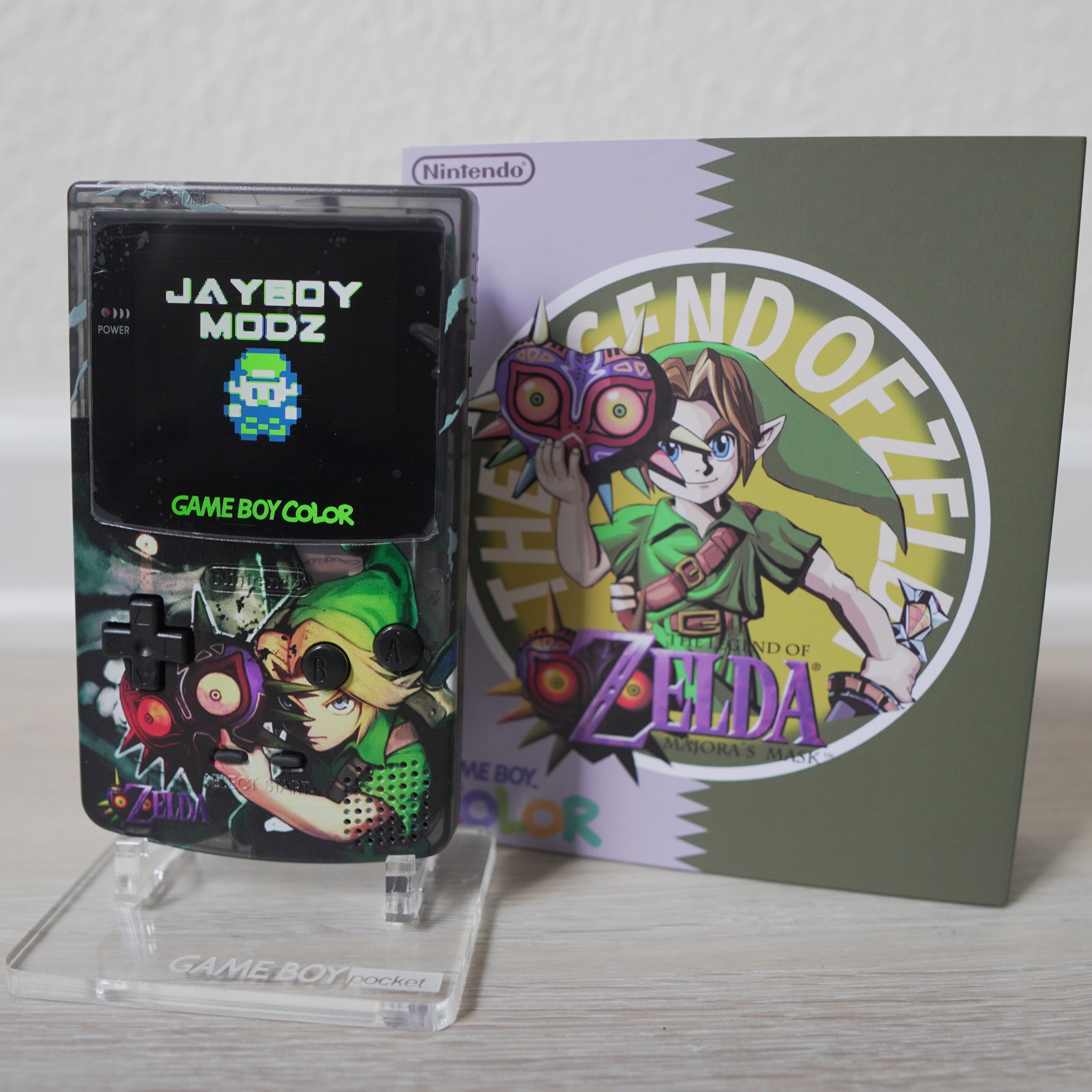 IPS Reshell Majora's mask Gameboy 2024 SP