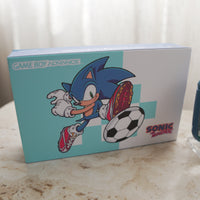 NEW SONIC Themed GBA IPS Screen Mod w/Box!