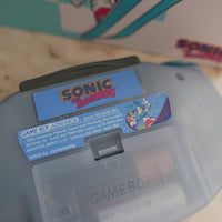 NEW SONIC Themed GBA IPS Screen Mod w/Box!