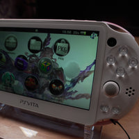 PS VITA | White and Pink | MODDED w/ 128gb SD card