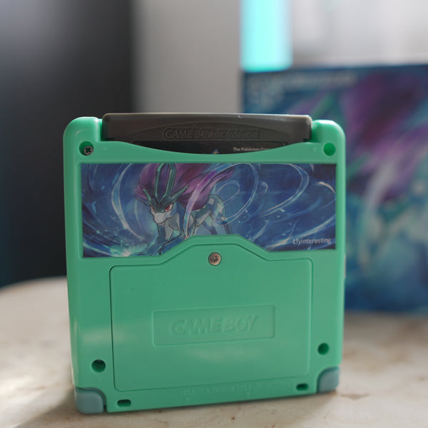 NEW CRYSTAL Themed GBA SP IPS Screen Mod w/Box! – JAYBOYMODZ