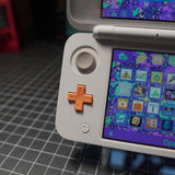 2DS XL! | White and Orange| MODDED w/ 128gb SD card