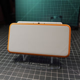 2DS XL! | White and Orange| MODDED w/ 128gb SD card