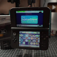 3DS XL! | Black | MODDED w/ 128gb SD card IPS Top Screen!