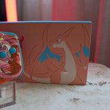 NEW MEGA-Charizard Themed GBA IPS Screen Mod w/Box!