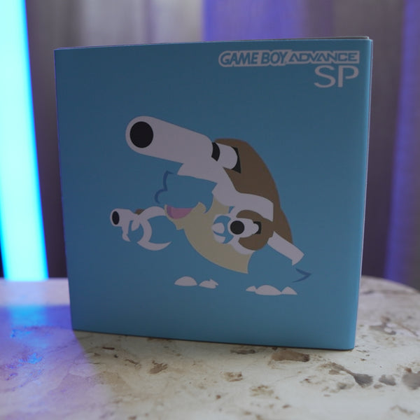 Blastoise Gba Shell NEW BLASTOISE Themed GBA SP IPS Screen Mod w/Box! – JAYBOYMODZ