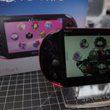 2k PS VITA | Black & Pink | MODDED w/ 256gb SD Card