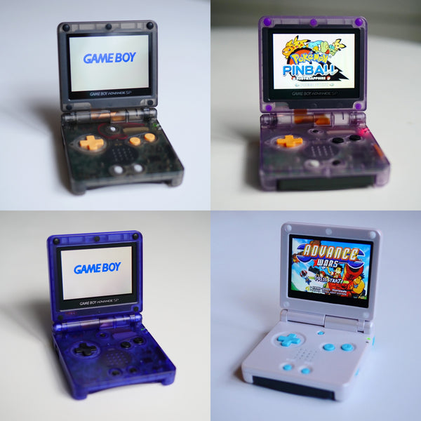 Nintendo Gameboy Advance Modded Console, Translucent Purple Edition. I –  Modern Mods