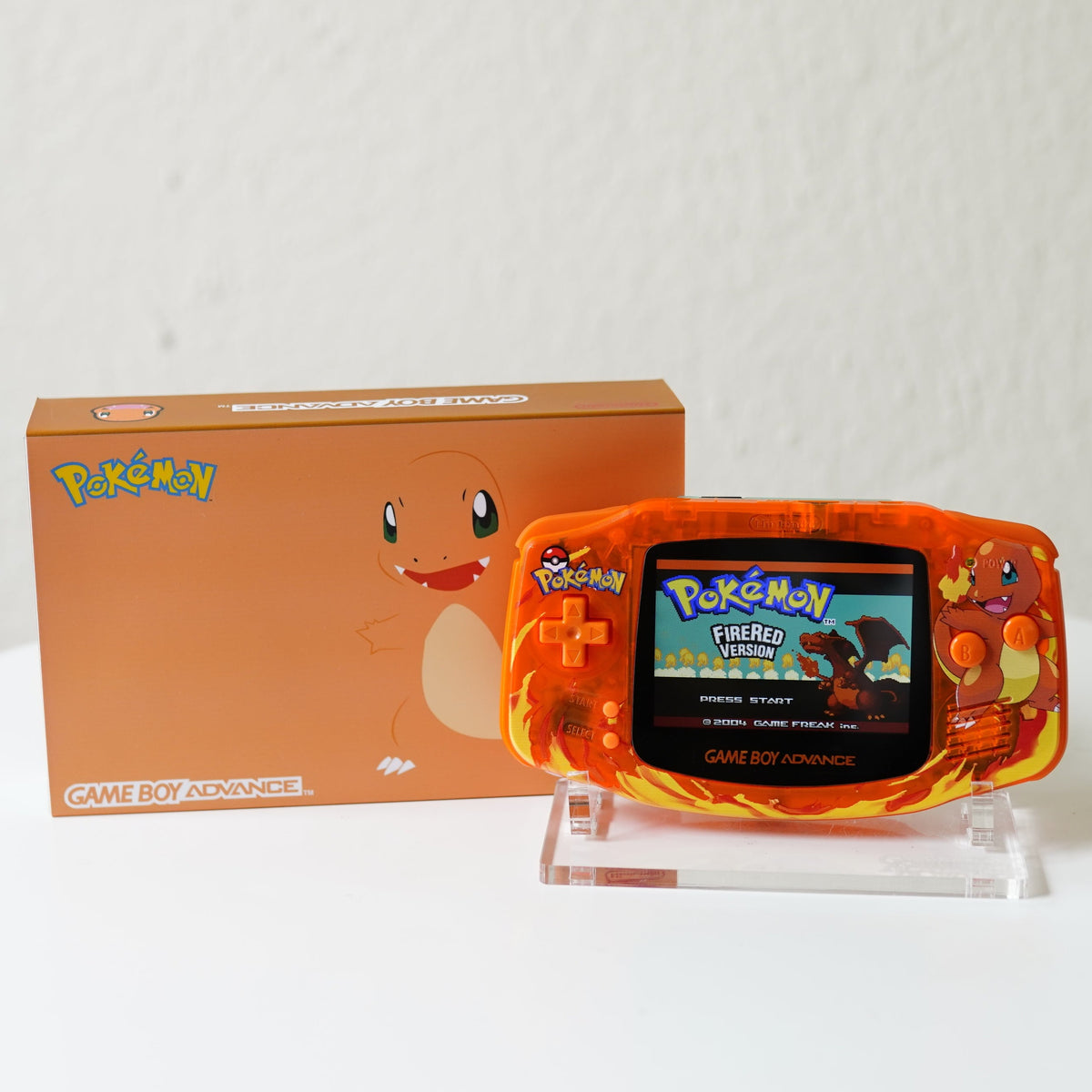 NEW Charmander Themed GBA IPS Screen Mod w/Box! – JAYBOYMODZ