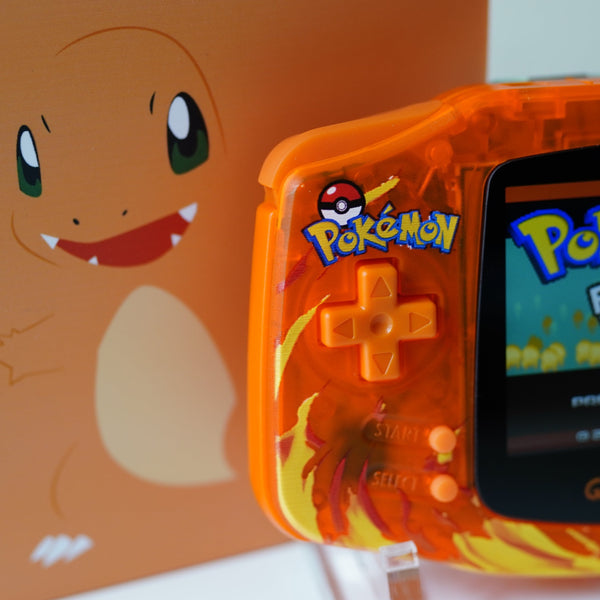 NEW Charmander Themed GBA IPS Screen Mod w/Box! – JAYBOYMODZ