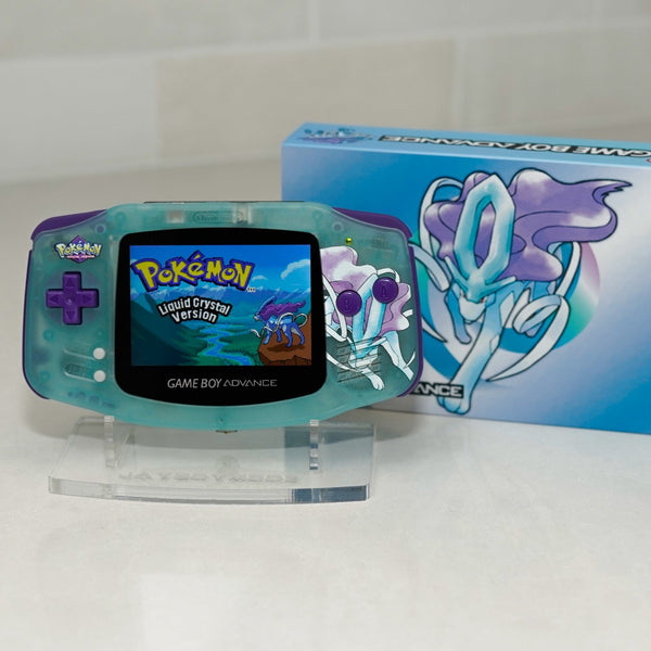 NEW Suicune Themed GBA IPS Screen Mod w/Box!