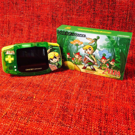 NEW ZELDA Minish Cap Themed GBA IPS Screen Mod w/Box! – JAYBOYMODZ