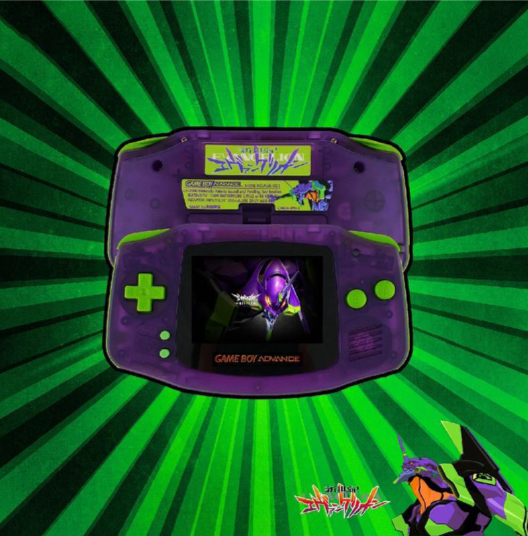 Gba Ps Vita NEW Neon Genesis Evangelion Themed GBA IPS