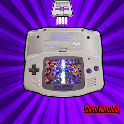 NEW SNES Themed GBA IPS Screen Mod w/Box! – JAYBOYMODZ