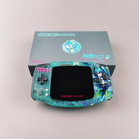 New HATSUNE MIKU Themed GBA IPS Screen Mod w/Box!