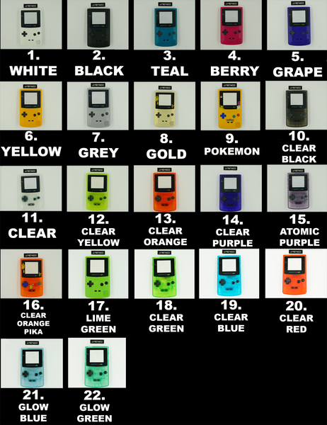 Game Boy Color mod gives the portable a more GBA-style design Game Boy Color mod gives the portable a more GBA-style design