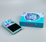 NEW Suicune Themed GBC with Q5 Light up Logo  IPS Screen Mod w/Box!