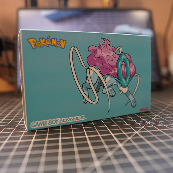 NEW Crystal Themed GBA IPS Screen Mod W Box JAYBOYMODZ New crystal themed gba ips screen mod w box jayboymodz
